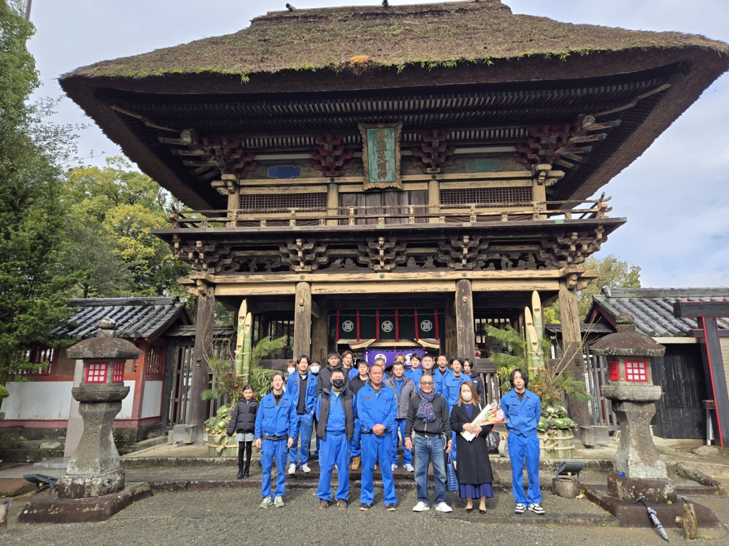 今年も安全祈願に行ってきました！
