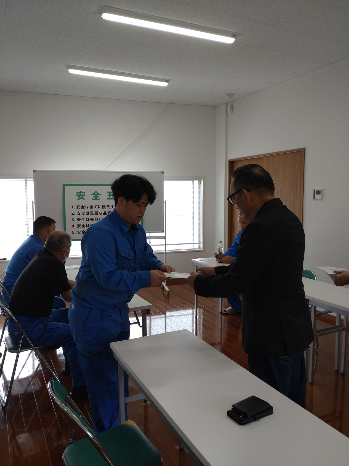 安全表彰されました！！