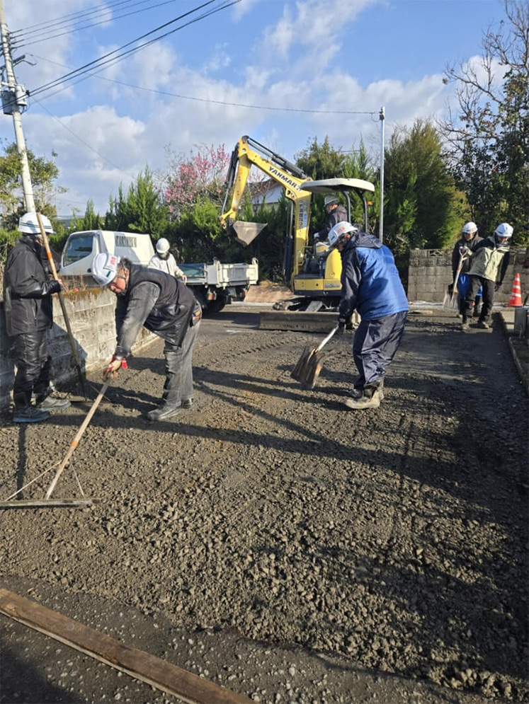 えびの地内舗装工事