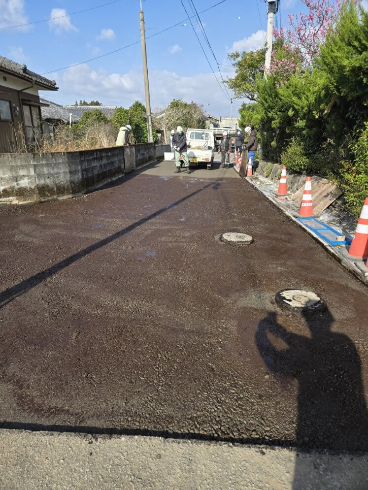 えびの地内舗装工事